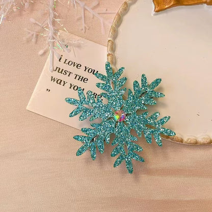 Kids Hair Clip Head Accessory 2024 Crystal Side Clip Hair Accessory