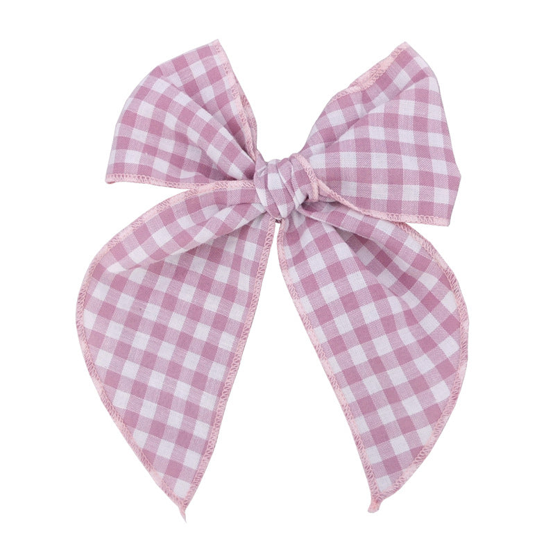 Bow Hair Clip Fabric Hairpin Hair Accessory