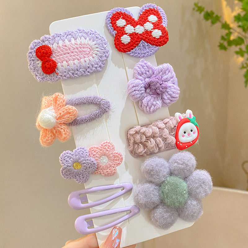 Kids Hair Clip Cute Hairpin Bangs BB Clip Head Accessory Bow Hair Accessory