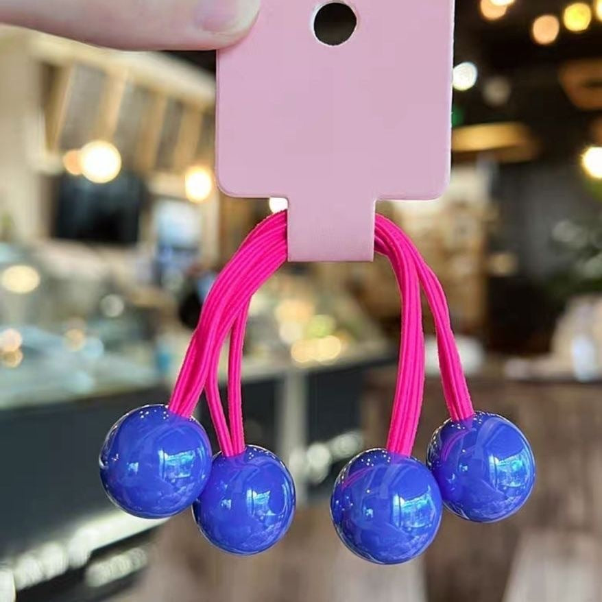 Colorful Headband Head Accessory Elastic Band Kids Elastic Band Hair Tie Hair Tie