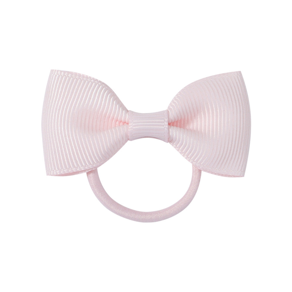 Bow Hair Tie Girl Headband Hair Tie Elastic Band Head Accessory 201