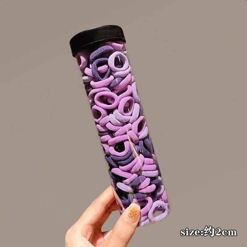 Kids Hair Tie Elastic Band Nylon Colorful Hair Accessory