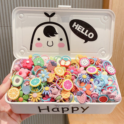 Kids Hair Accessory Cute Headband Elastic Band Hair Tie Hair Tie