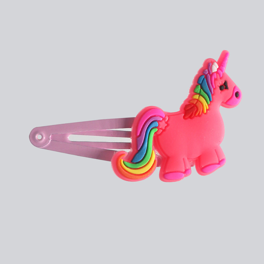 Kids Hair Accessory Fashion Hair Clip bb Pink Clip Hair Clip