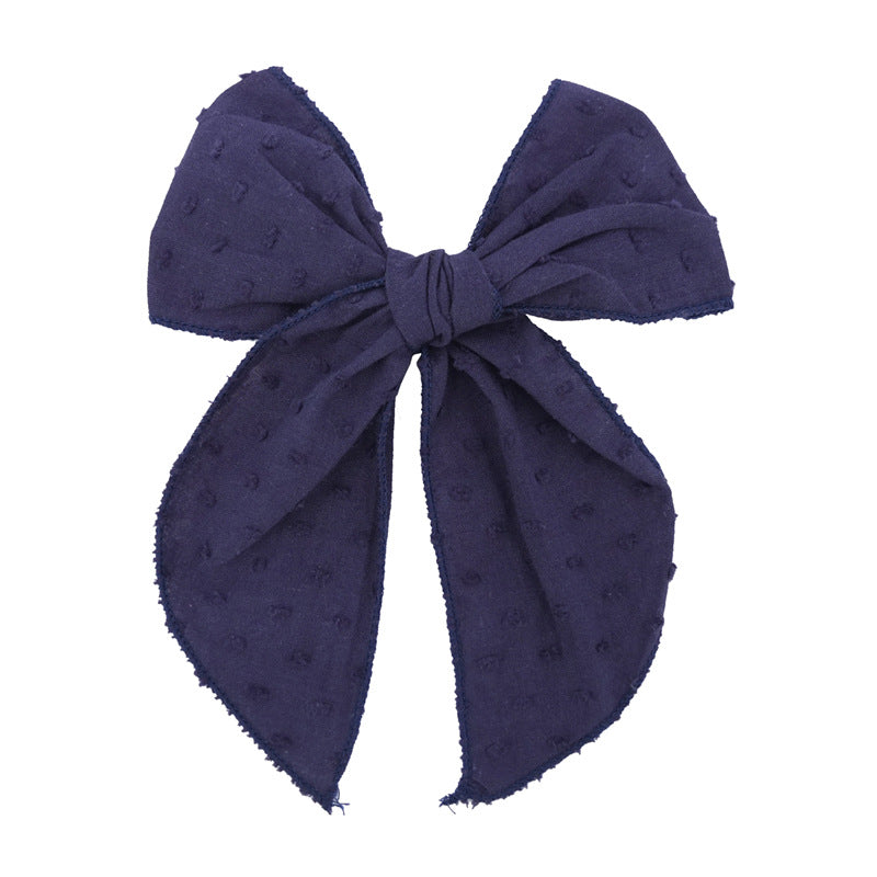 Bow Hair Clip Fabric Hairpin Hair Accessory