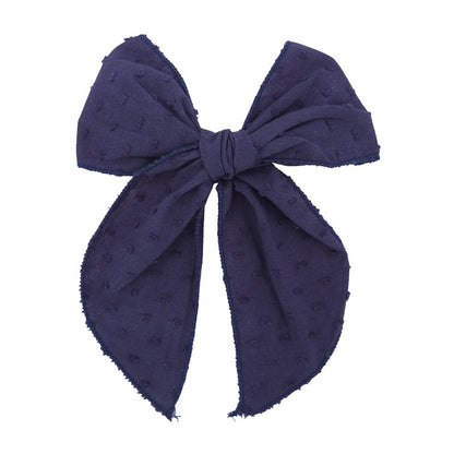 Bow Hair Clip Fabric Hairpin Hair Accessory