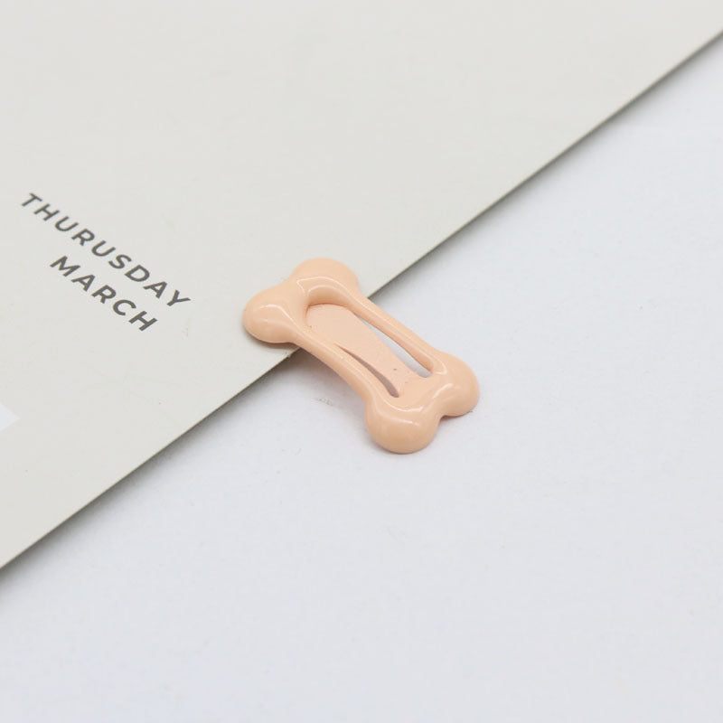 2.5cm Colorful Oil Drop Hair Clip Mini BB Clip ins Cute Hairpin Hair Accessory