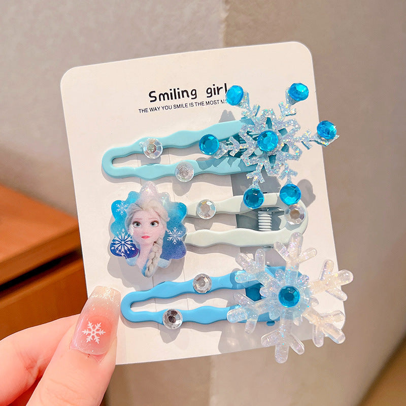 Kids Hair Clip Hairpin Cute Girl Head Accessory BB Flyaway Hair Bangs Clip