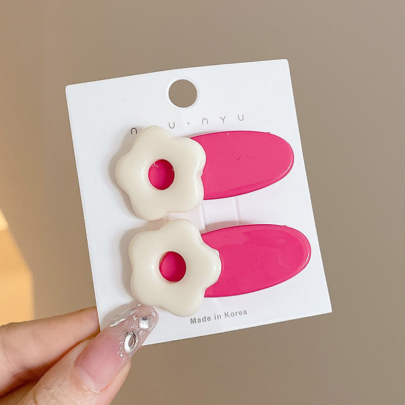 Bangs Clip Kids Flyaway Hair Head Accessory Cute Star