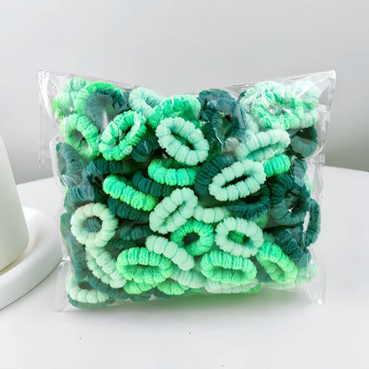 Kids Hair Tie Elastic Band Nylon Colorful Hair Accessory