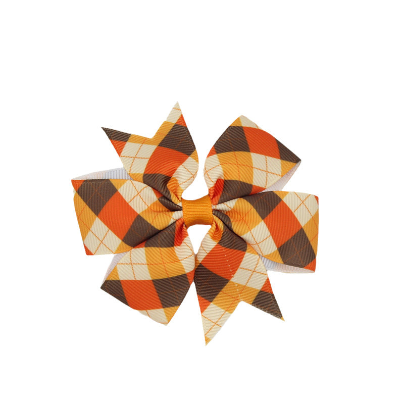 Kids Bow Hair Clip Cute Head Accessory