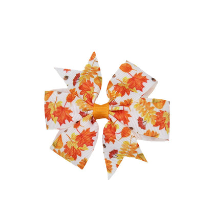 Kids Bow Hair Clip Cute Head Accessory