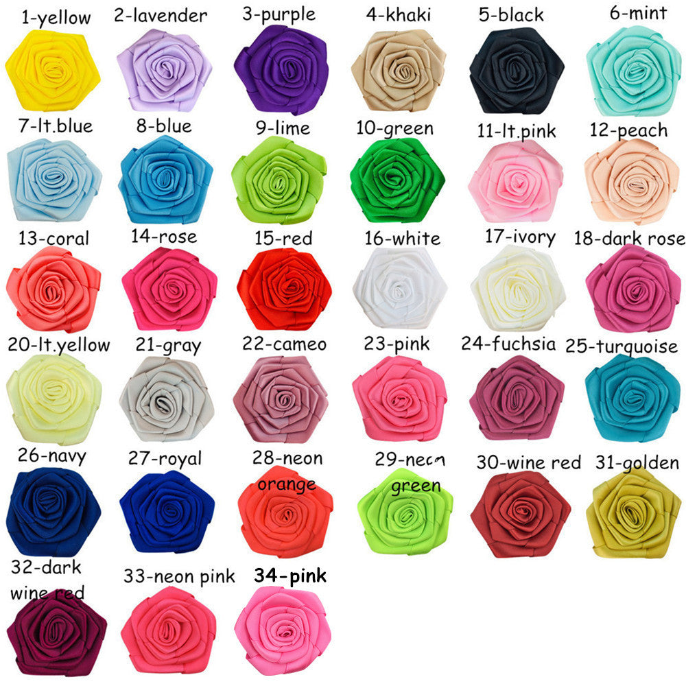 6cm 6 Flower Kids Hair Accessory Accessory