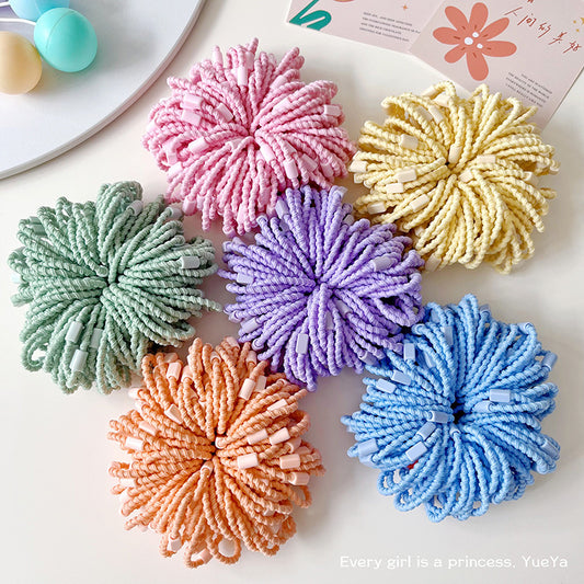 3 Kids Hair Tie Elastic Band Girl Handmade DIY Accessory Hair Tie High Elasticity Gentle on Hair
