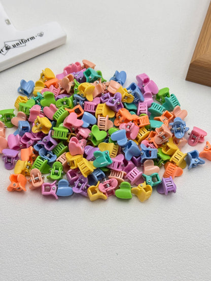 Colorful Kids Hairpin Clip Head Accessory Flyaway Hair Hair Clip Girl Bangs Braiding Mini Hair Clip Hair Accessory