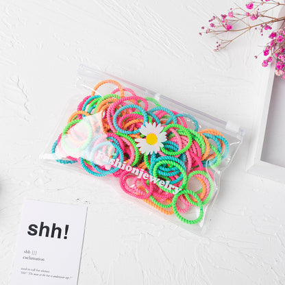 Kids Elastic Band Gentle on Hair Headband Hair Accessory Hair Tie Elastic Band Girl Head Accessory