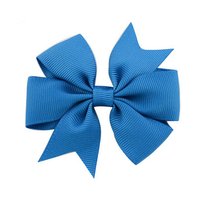 Handmade v Bow Hair Clip Hair Accessory Kids Head Accessory