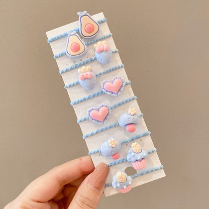 Kids Hair Accessory Cute Headband Elastic Band Hair Tie Hair Tie