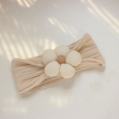 Baby Hair Band Flower Head Accessory