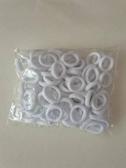 Kids Seamless High Elasticity Gentle on Hair Towel Ring Elastic Band Headband Minimalist Girl Hair Tie Hair Tie