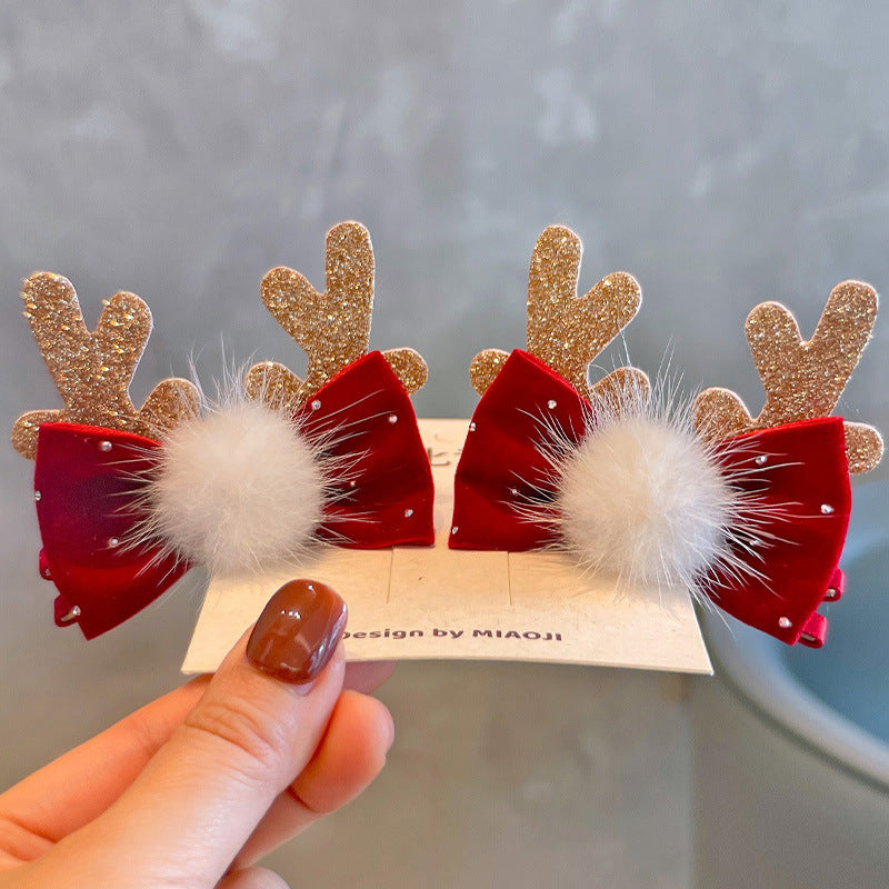 24 Kids Hair Clip Hairpin Kids Hair Accessory Bow Head Accessory