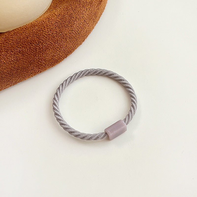 Colorful Kids Elastic Band Gentle on Hair Hair Tie High Elasticity Headband DIY Accessory