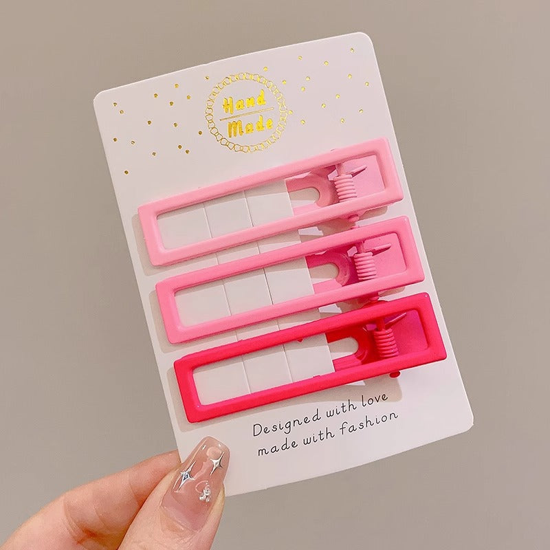 Bangs Clip Kids Flyaway Hair Head Accessory Cute Star