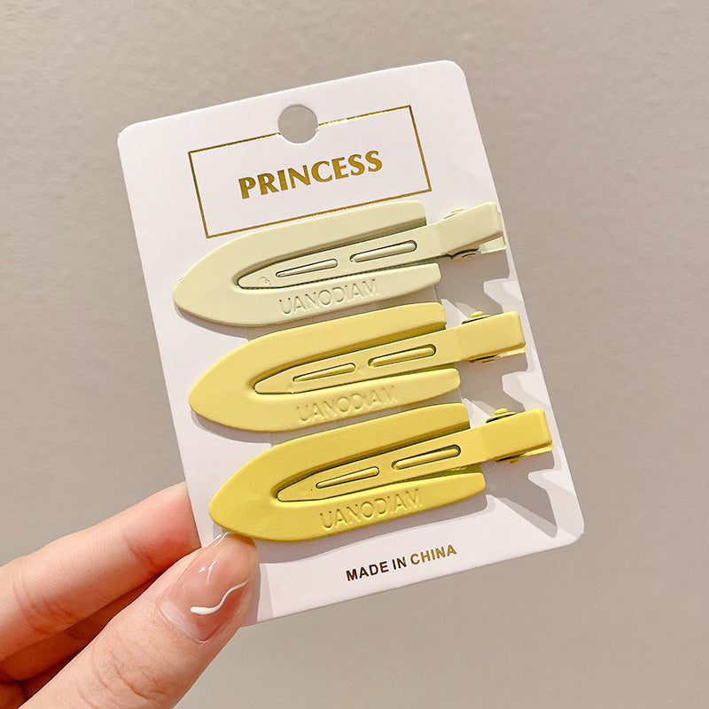 Bangs Clip Kids Flyaway Hair Head Accessory Cute Star