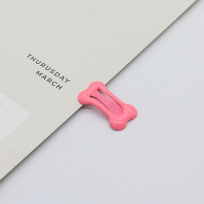 2.5cm Colorful Oil Drop Hair Clip Mini BB Clip ins Cute Hairpin Hair Accessory