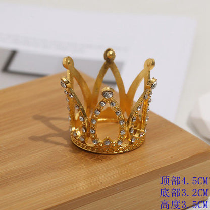 Kids Heart Hair Accessory Crystal Pearl