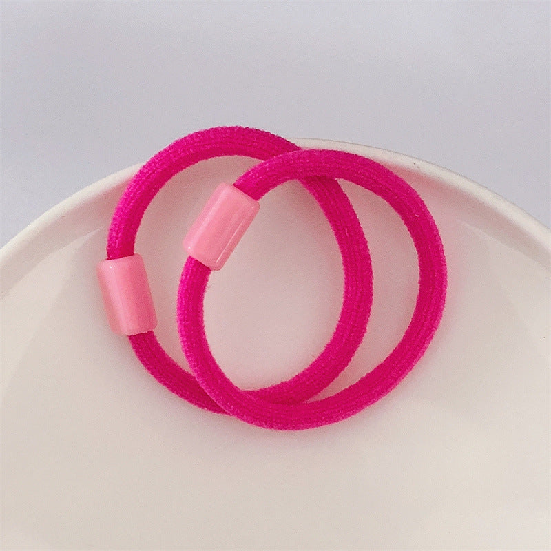 0.3*3.3 Kids Elastic Band Cute Minimalist Hair Tie Headband DIY