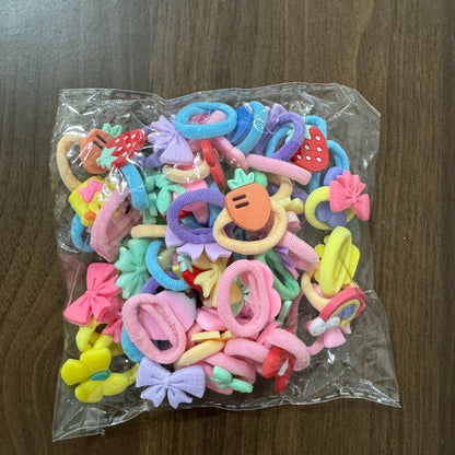 Small Kids Elastic Band High Elasticity Hair Tie Cartoon Hair Tie