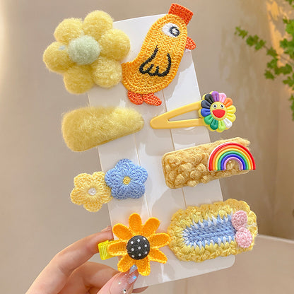 Kids Hair Clip Cute Hairpin Bangs BB Clip Head Accessory Bow Hair Accessory