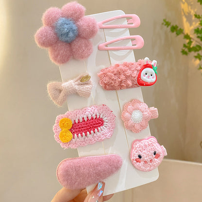 Kids Hair Clip Cute Hairpin Bangs BB Clip Head Accessory Bow Hair Accessory