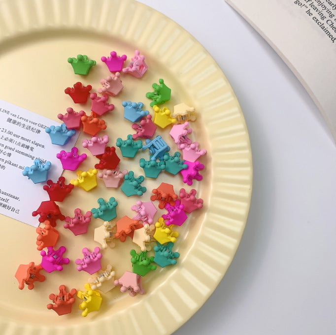 Kids Hair Clip Flower Plastic Cartoon Hairpin Hair Accessory