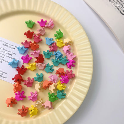 Kids Hair Clip Flower Plastic Cartoon Hairpin Hair Accessory