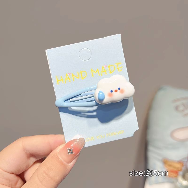 Bangs Clip Kids Flyaway Hair Head Accessory Cute Star