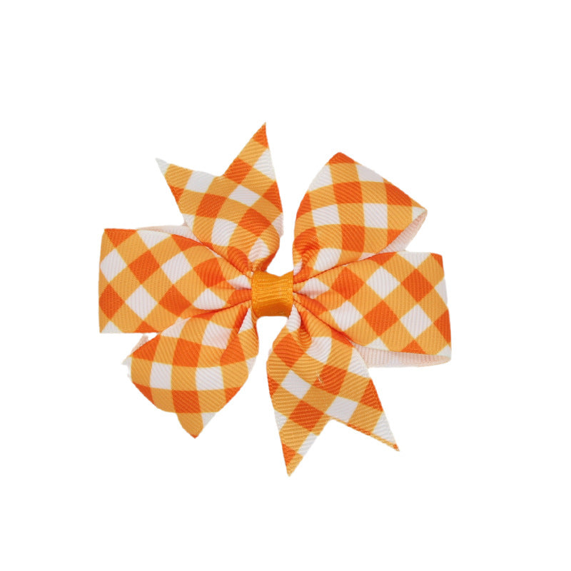 Kids Bow Hair Clip Cute Head Accessory