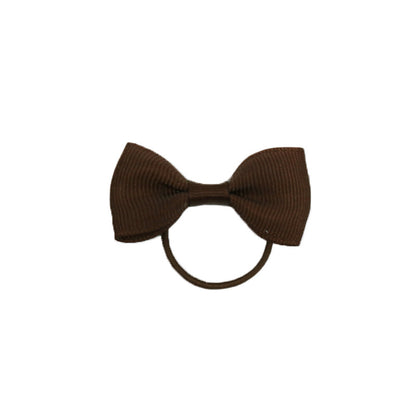2 Bow Hair Tie Girl Headband Hair Tie Elastic Band