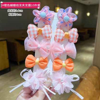 Kids Hair Clip Hairpin Cute Girl Head Accessory BB Flyaway Hair Bangs Clip