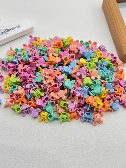 Colorful Kids Hairpin Clip Head Accessory Flyaway Hair Hair Clip Girl Bangs Braiding Mini Hair Clip Hair Accessory