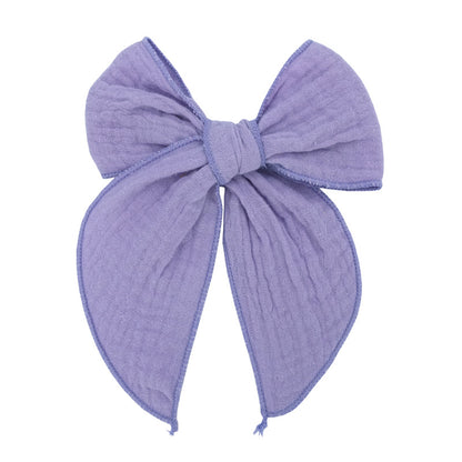Bow Hair Clip Fabric Hairpin Hair Accessory