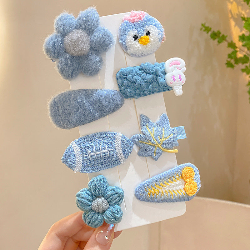 Kids Hair Clip Cute Hairpin Bangs BB Clip Head Accessory Bow Hair Accessory