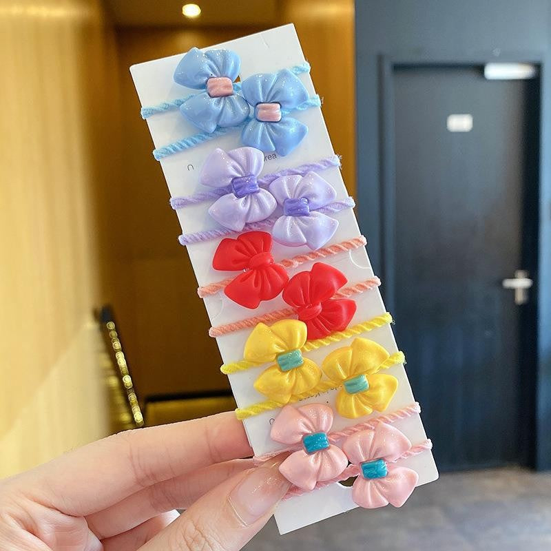Kids Hair Tie Elastic Band Gentle on Hair Cute Headband Hair Accessory Hair Accessory 1-3