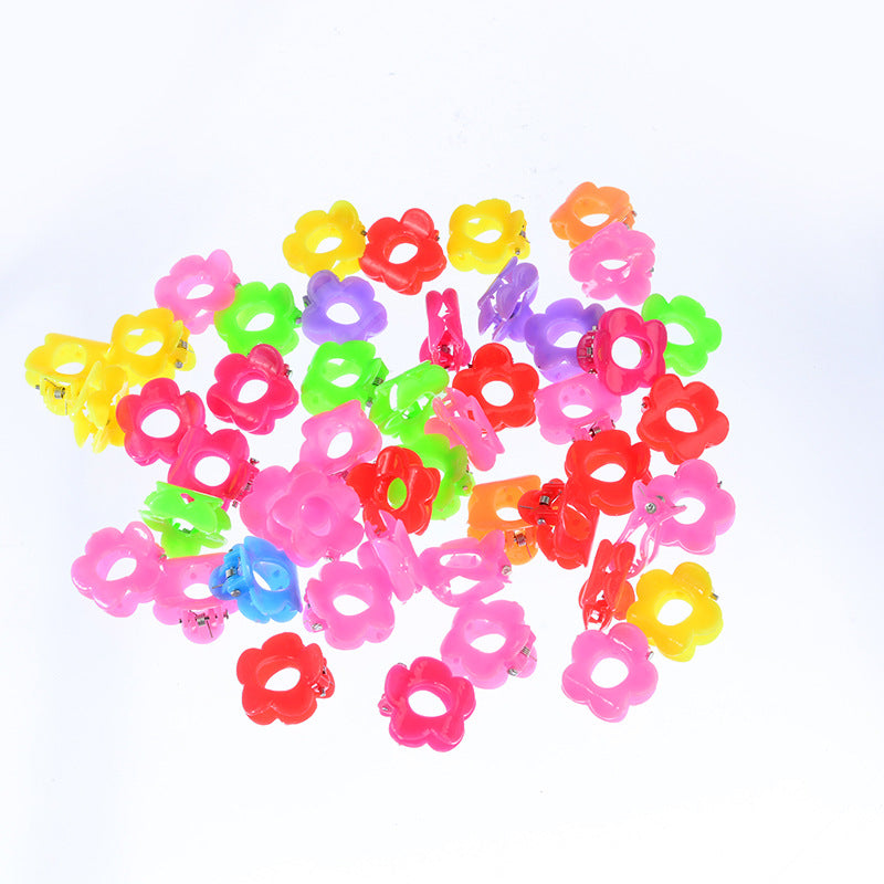 Kids Mini Flower Hair Clip Side Clip Hair Clip Bangs