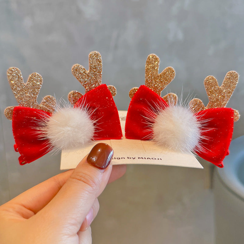 24 Kids Hair Clip Hairpin Kids Hair Accessory Bow Head Accessory