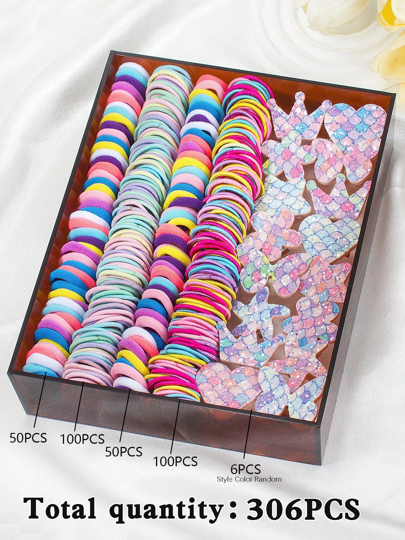 Kids Head Accessory Hair Clip Hairpin Set Hair Tie Girl Side Clip Hair Accessory Hair Tie