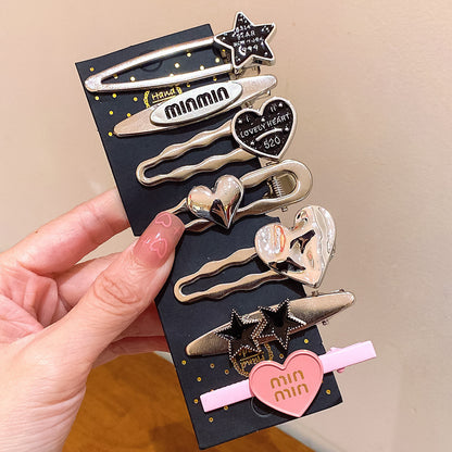 Kids Hair Clip Cute Hairpin Bangs BB Clip Head Accessory Bow Hair Accessory