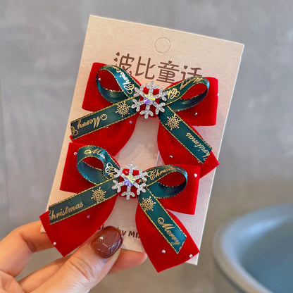 24 Kids Hair Clip Hairpin Kids Hair Accessory Bow Head Accessory