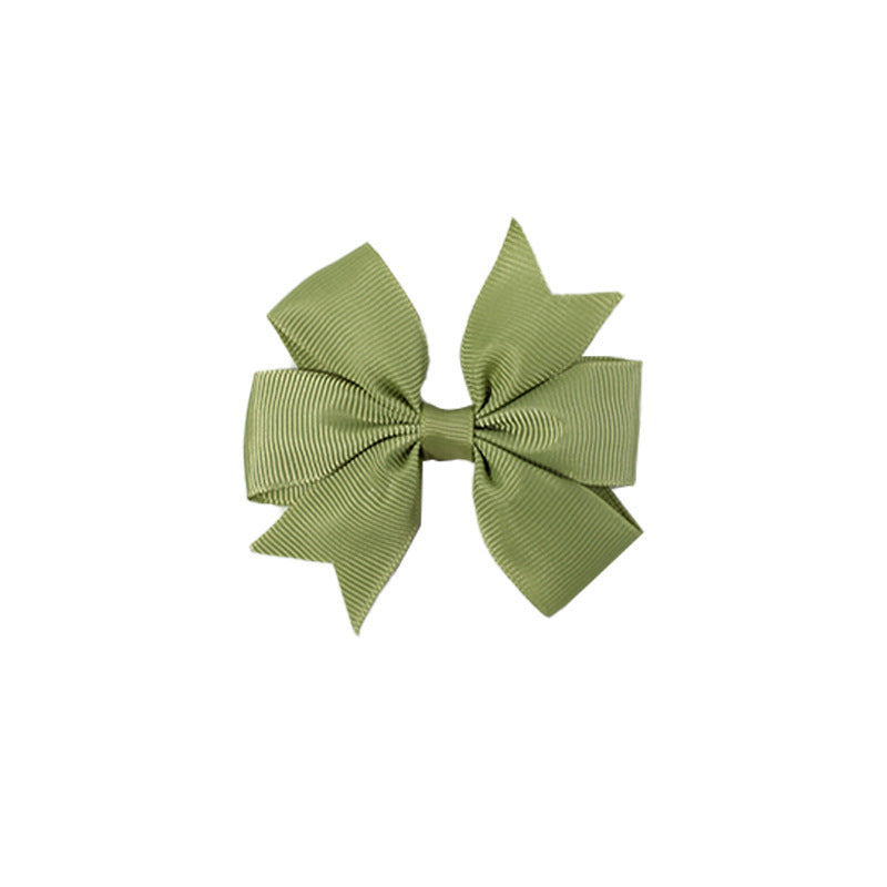 Handmade v Bow Hair Clip Hair Accessory Kids Head Accessory